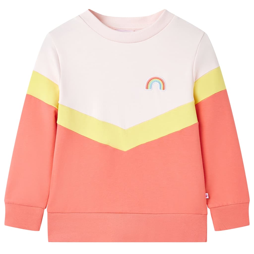 Vidaxl kindertrui 128 zachtroze