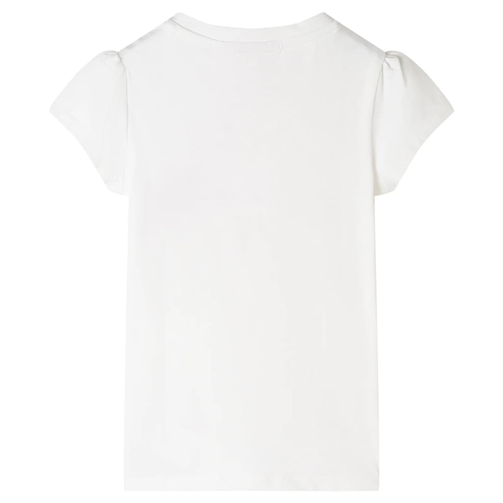 Vidaxl børneshirt 140 ecru