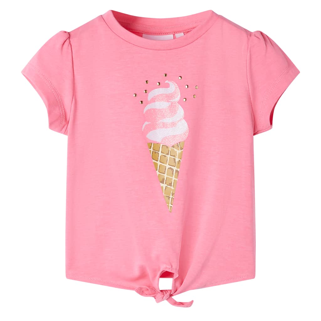 Vidaxl børneskjorte 116 fluorescerende lys pink