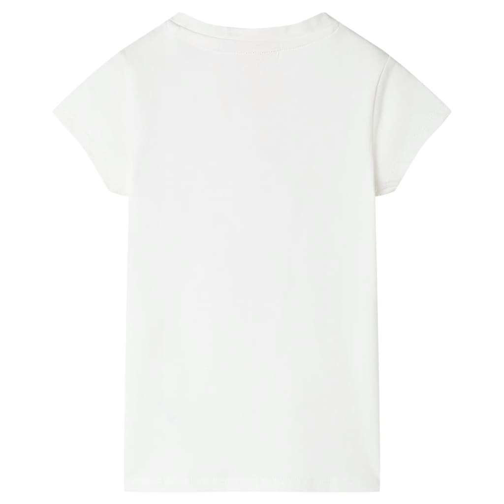 Vidaxl børneshirt 116 ECRU