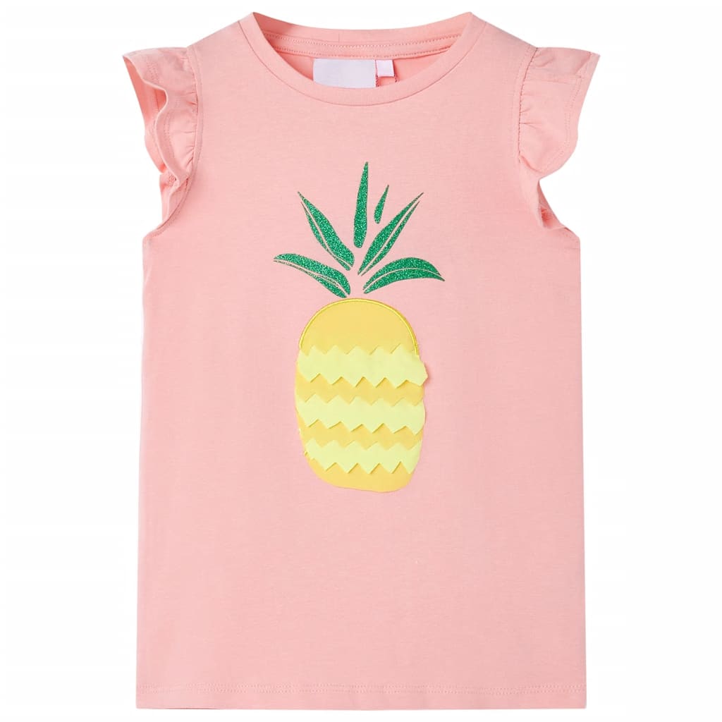 Vidaxl børneshirt 140 lyserød