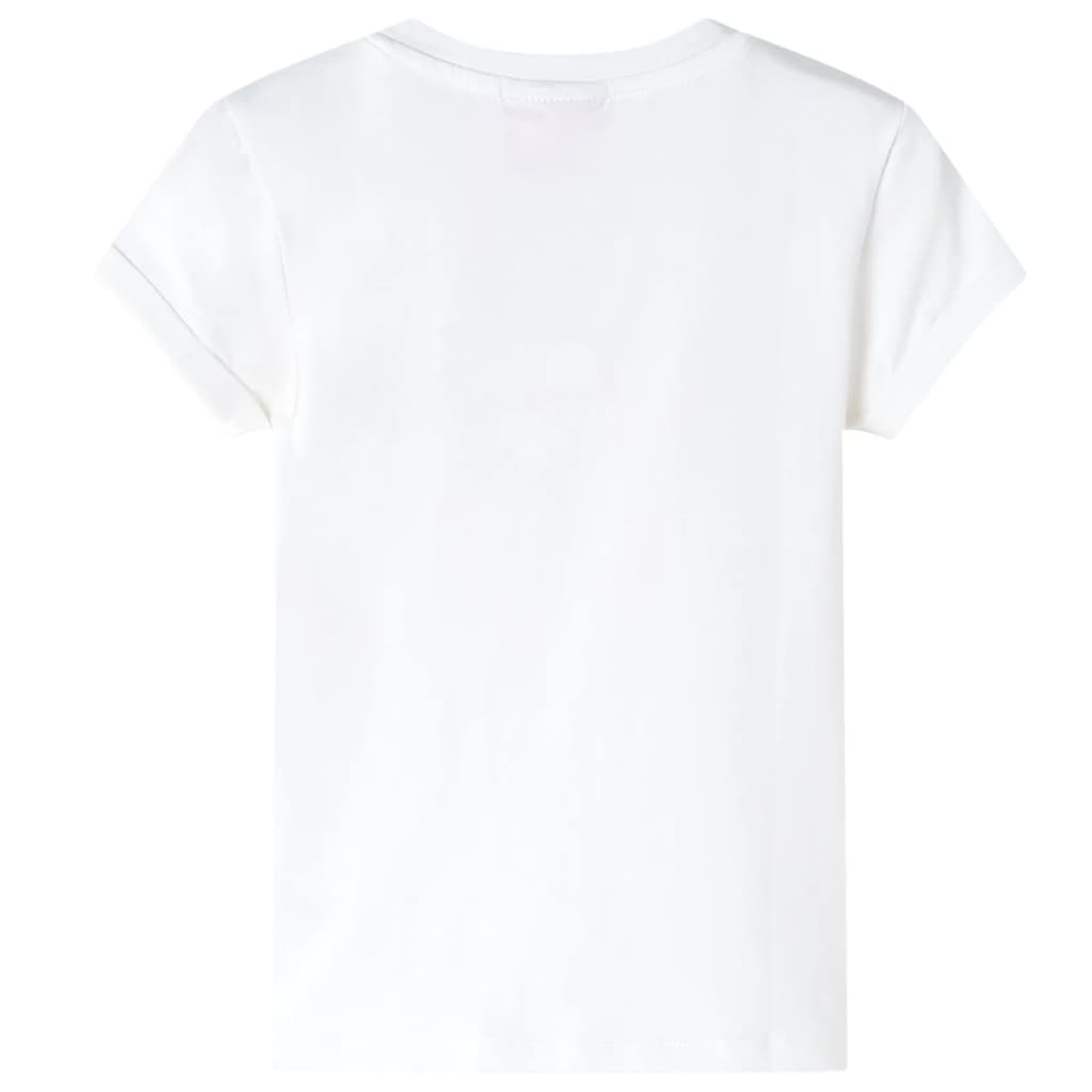 Vidaxl børneshirt 140 ecru