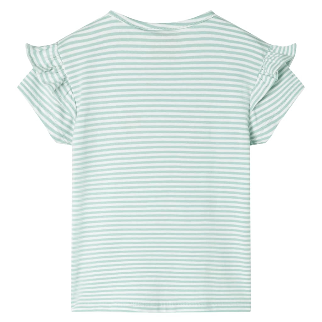Vidaxl børneshirt 116 mynte