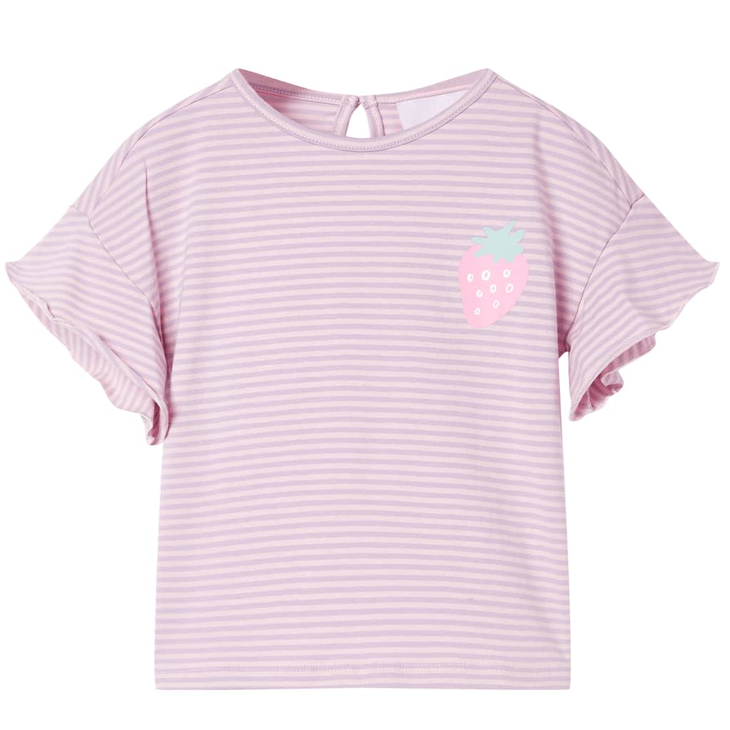 Vidaxl Børnestrøje med ærmer med Ruffles 92 Lilac