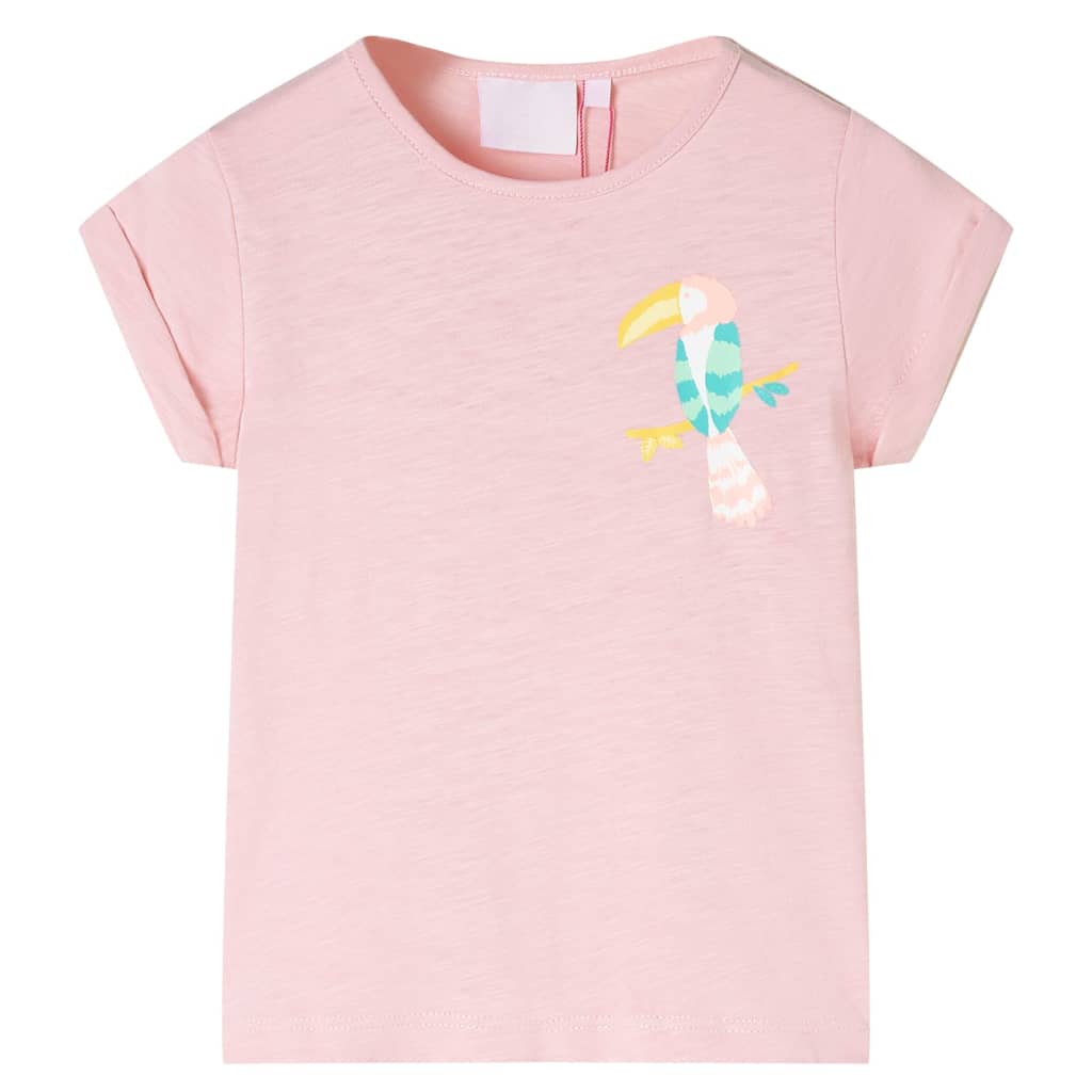Vidaxl børneshirt 92 lyserosa
