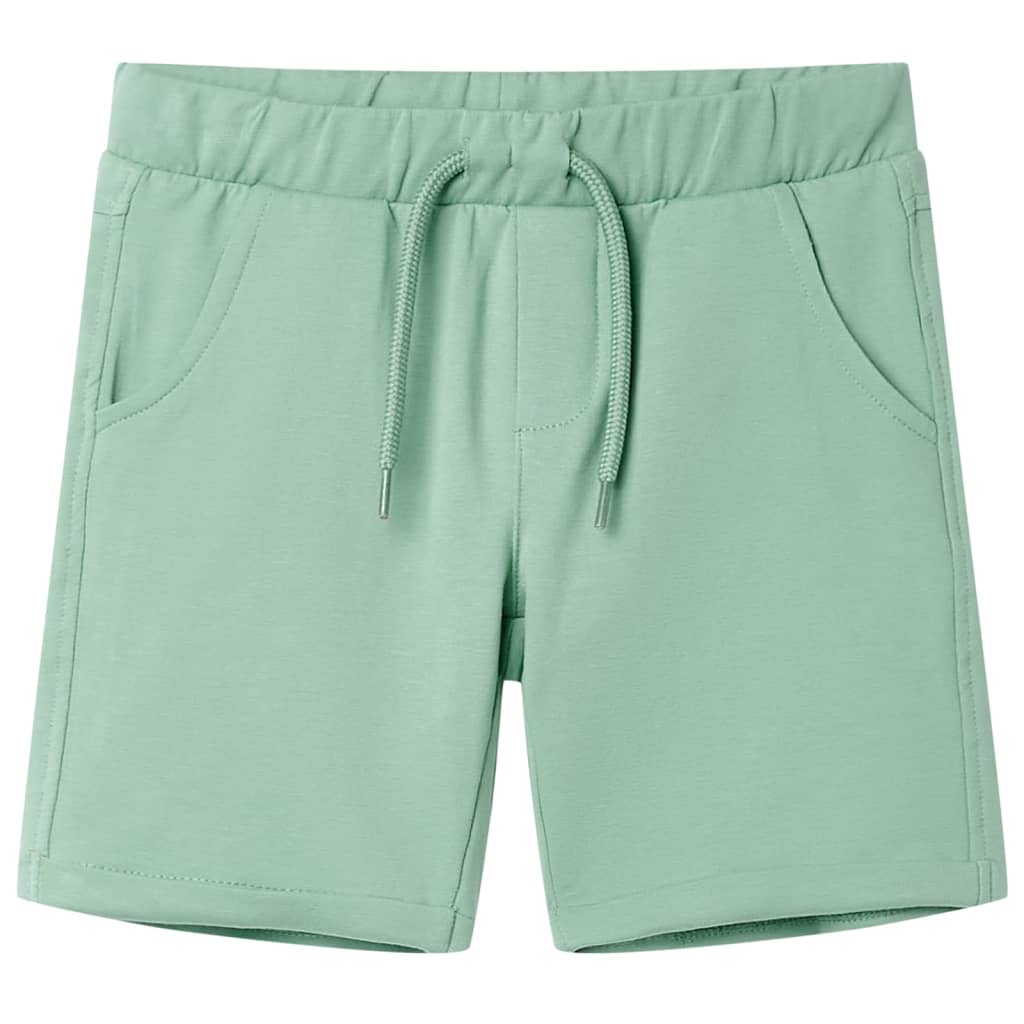VidaXL børneshorts med snøre 116 lys khaki