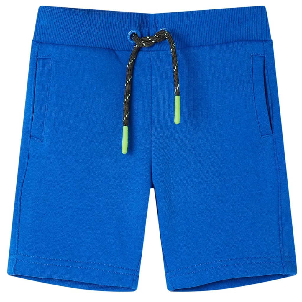 VidaXL børneshorts med snøre 128 blå