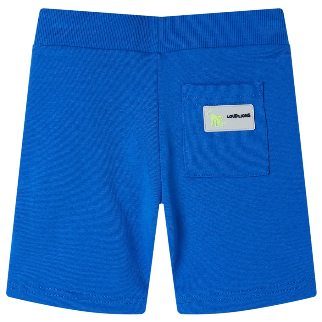 VidaXL børneshorts med snøre 128 blå