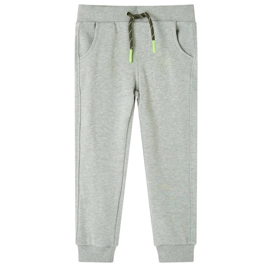 VidaXL børne joggingbukser 92 lys khaki