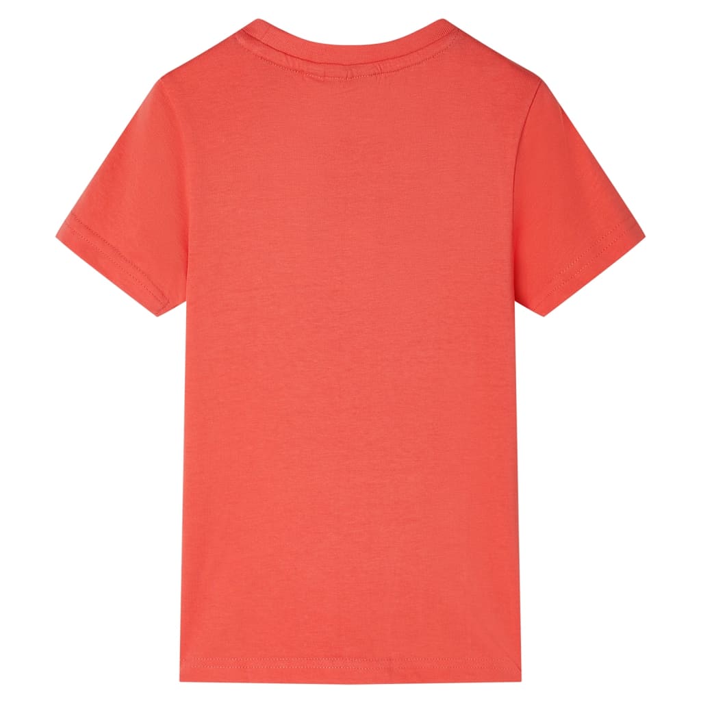 Vidaxl børneshirt 104 lys rød