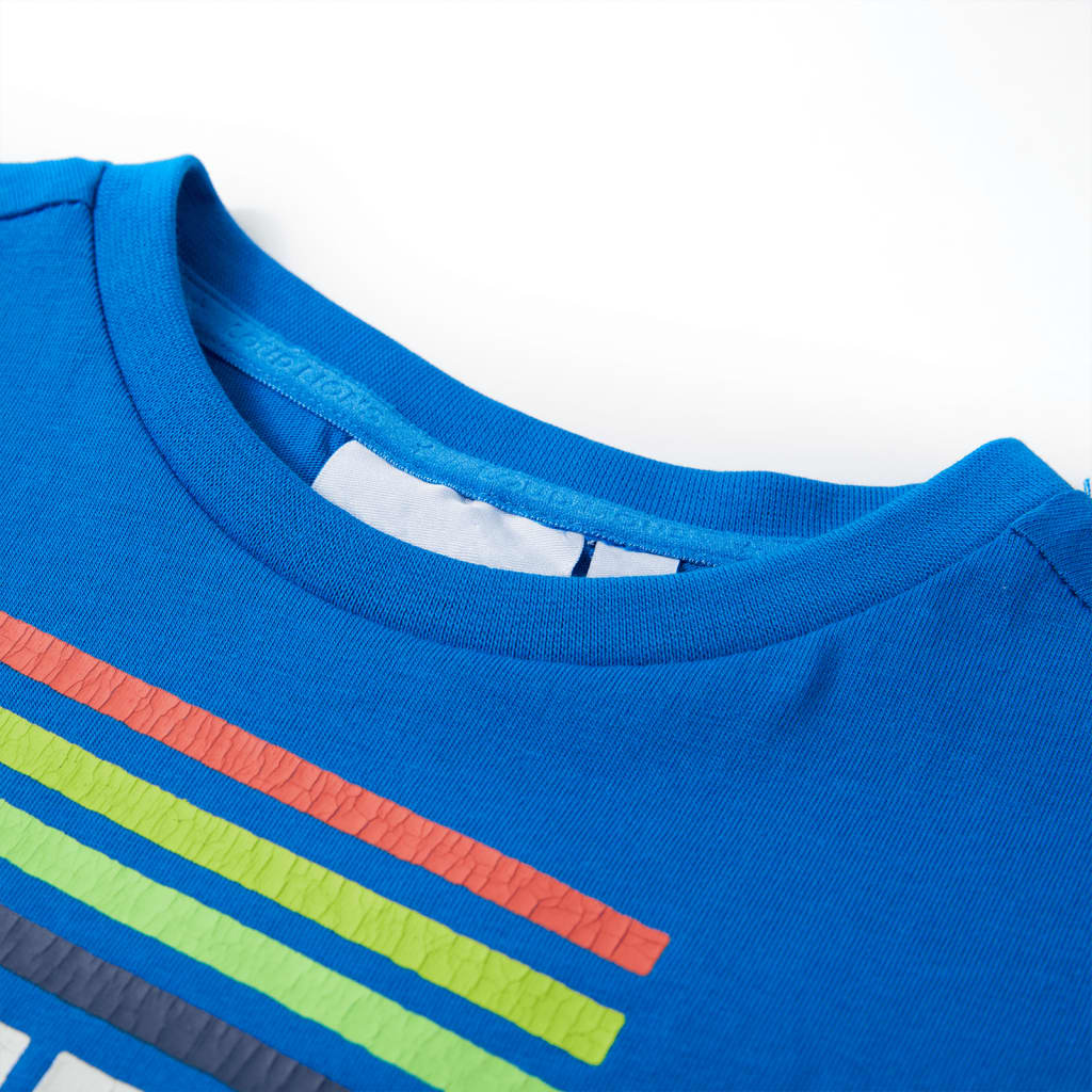 Vidaxl børneshirt 128 lyseblå