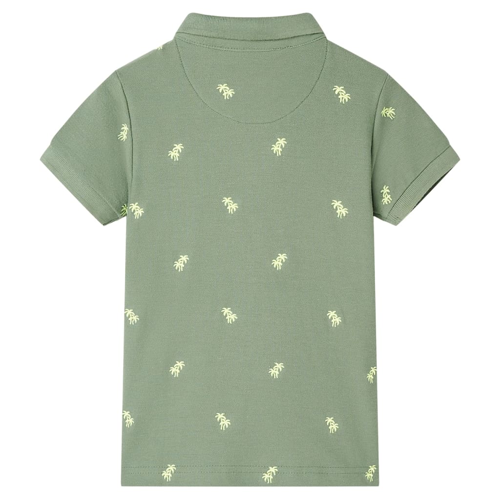 VidaXL børne poloshirt 116 khaki