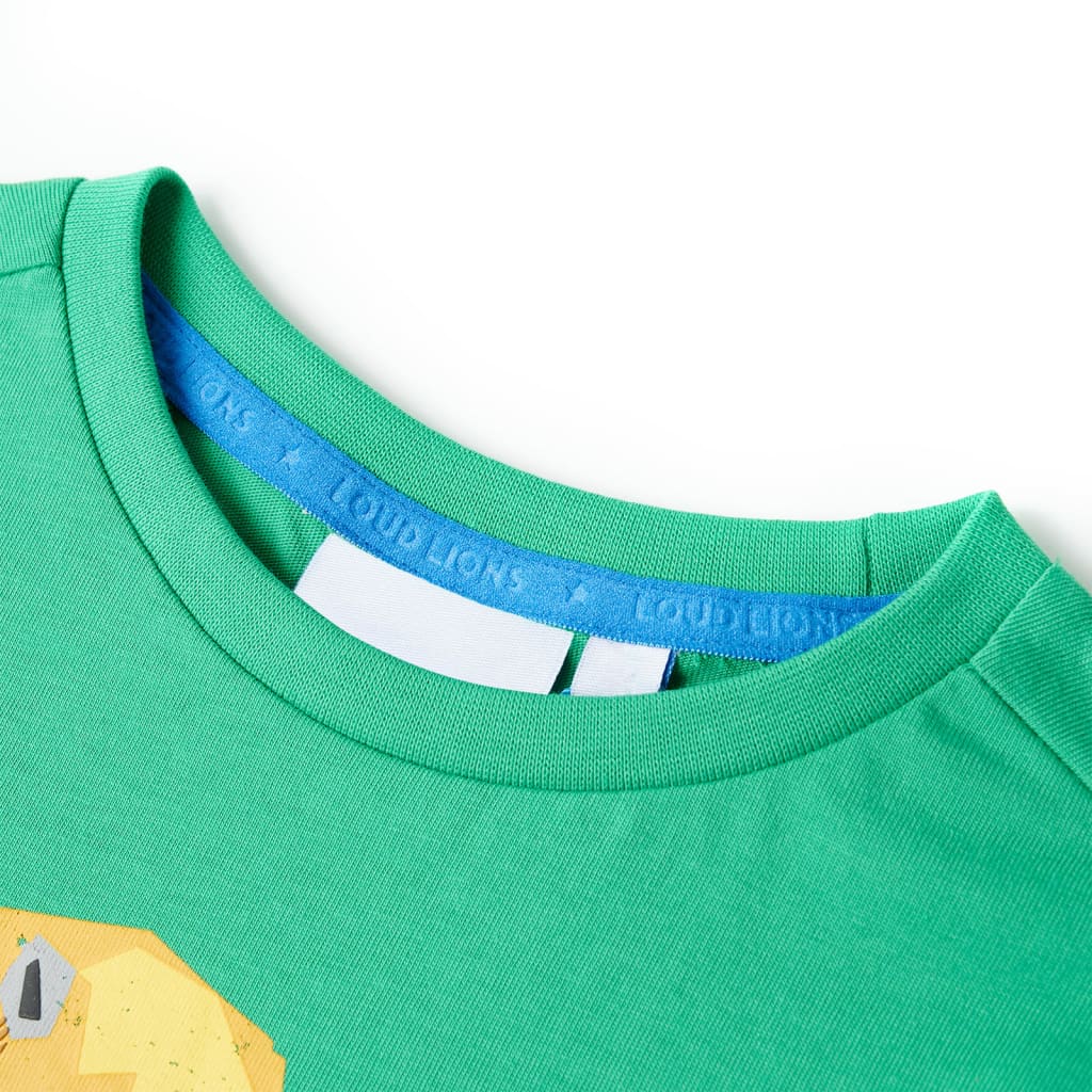 Vidaxl børneshirt 92 grøn