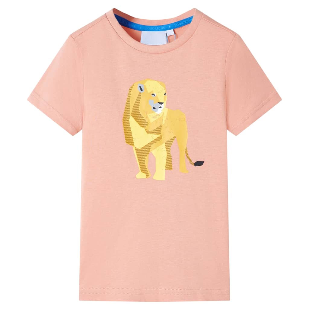 Vidaxl børneshirt 140 lys orange