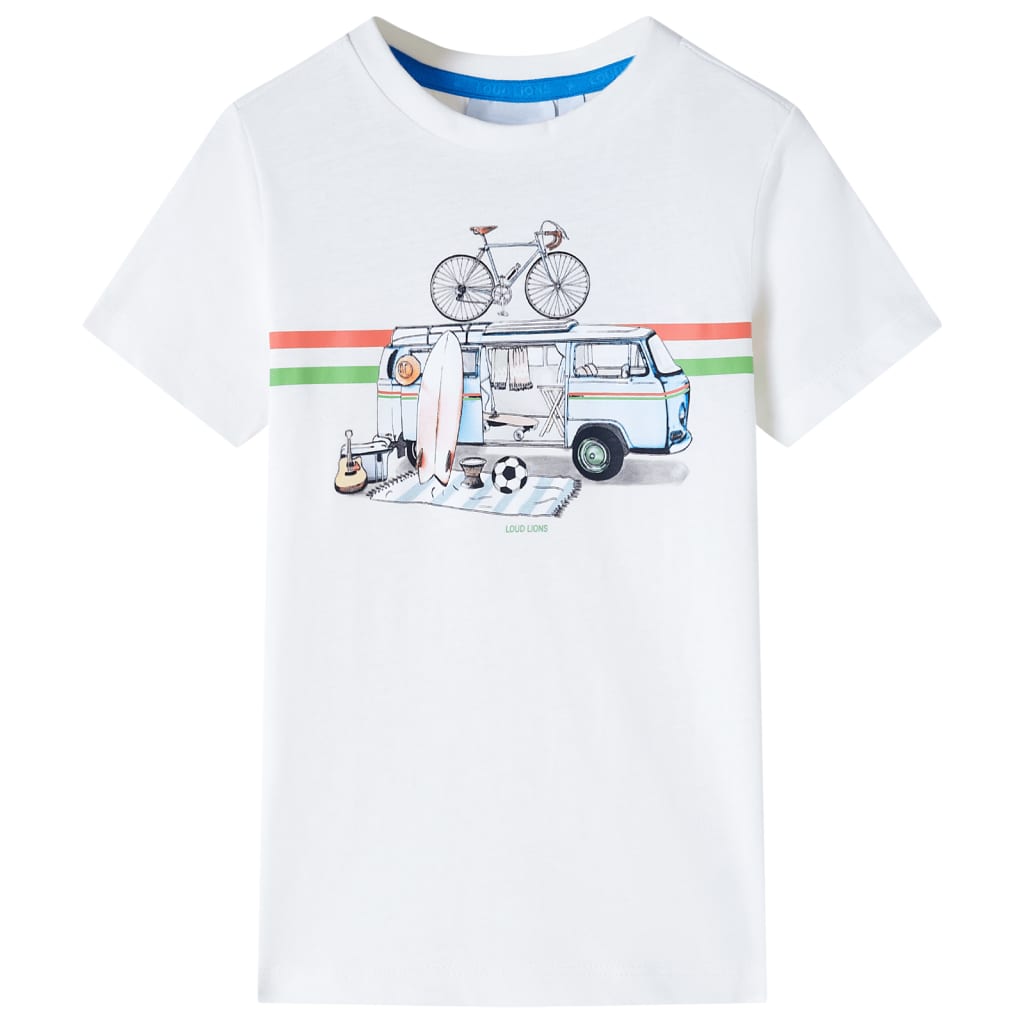 Vidaxl børneshirt 116 ECRU