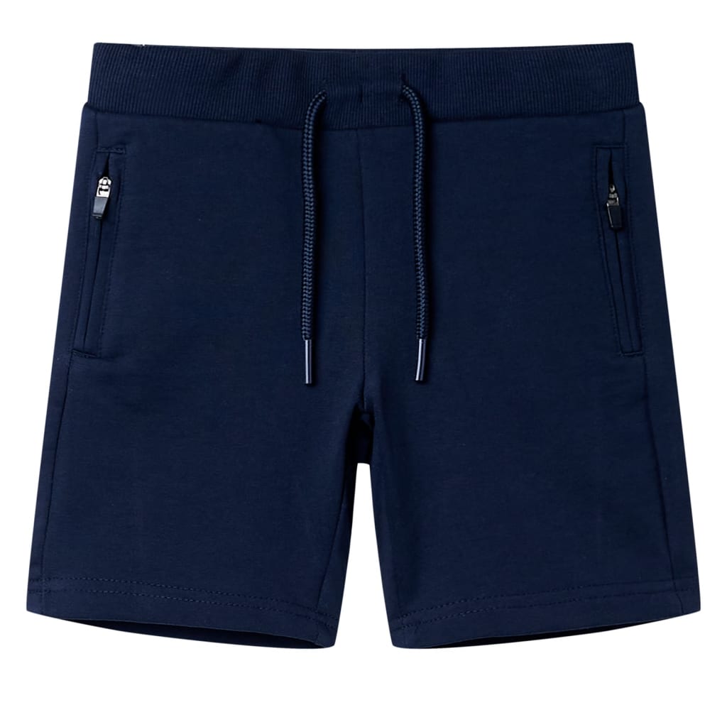 VidaXL børneshorts 128 marineblå