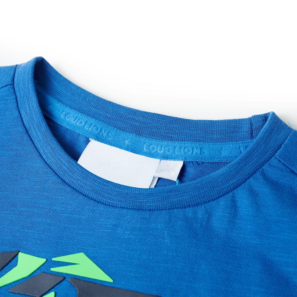 VidaXL børneskjorte 128 blå
