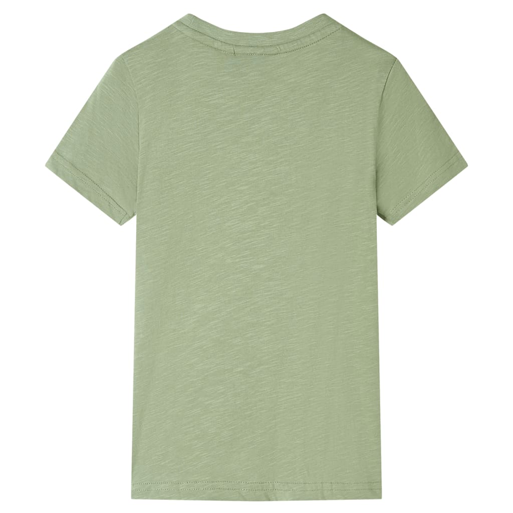 VidaXL børneskjorte 116 lys khaki