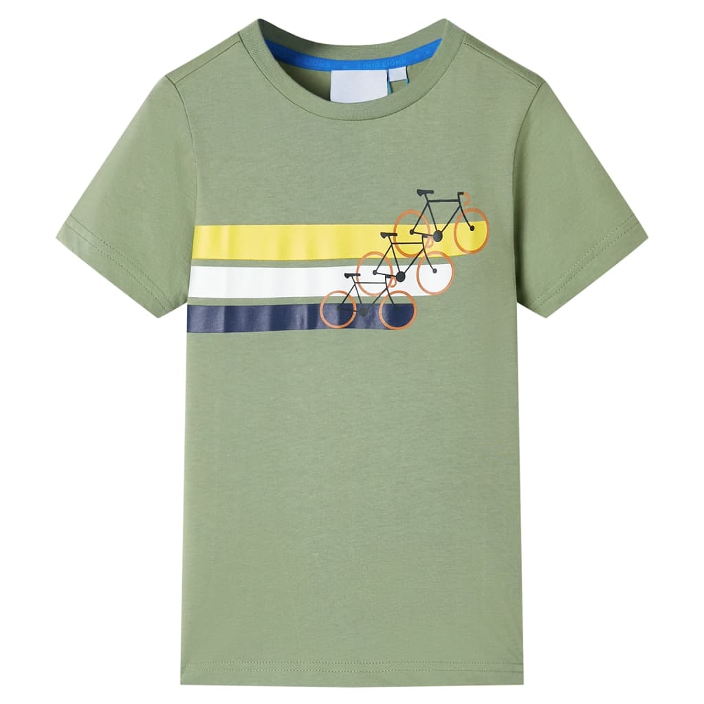 Vidaxl børneshirt med korte ærmer 92 Light Khaki