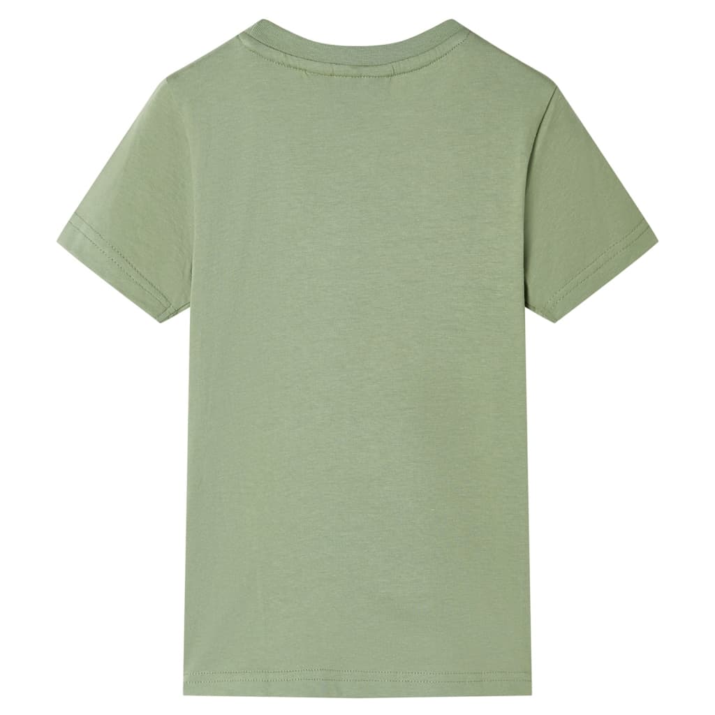 Vidaxl børneshirt med korte ærmer 92 Light Khaki