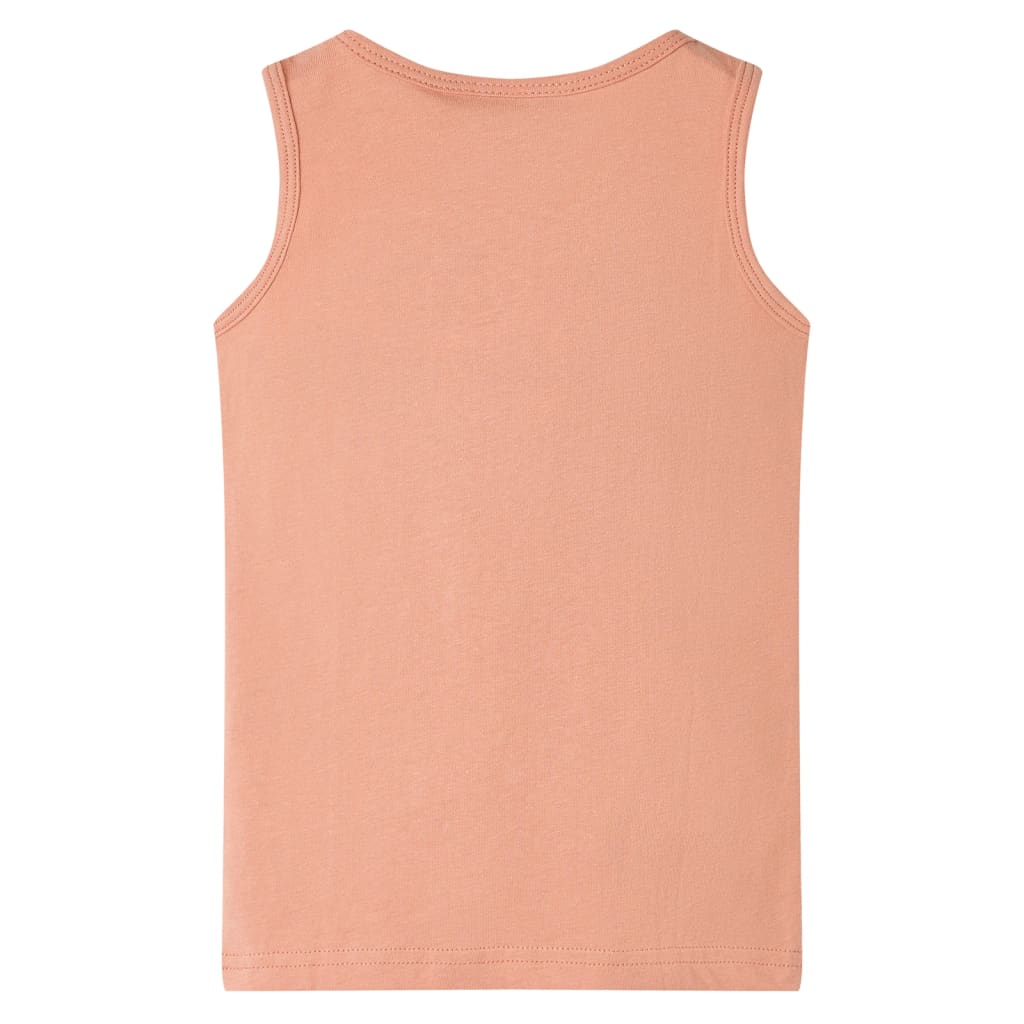 VidaXL børnetop 128 lys orange