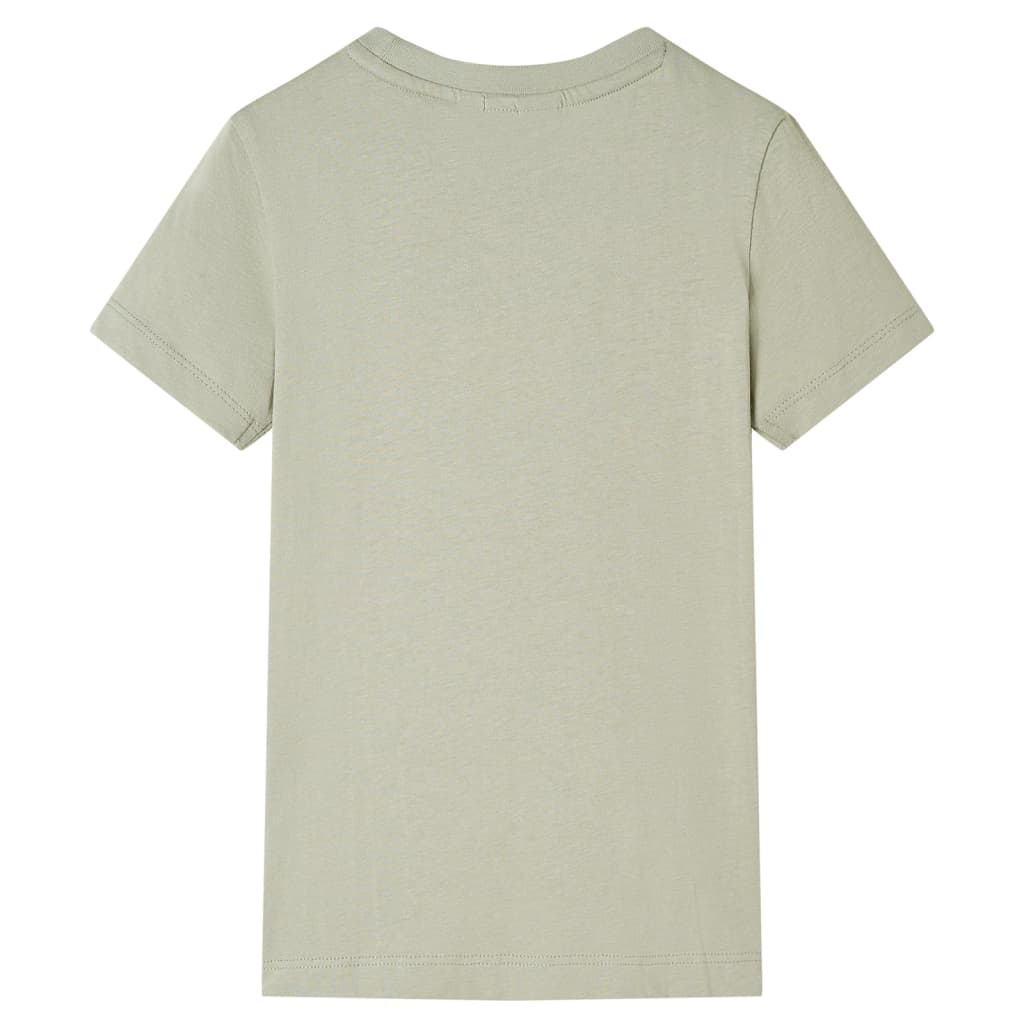 VidaXL Børneskjorte 104 lys khaki