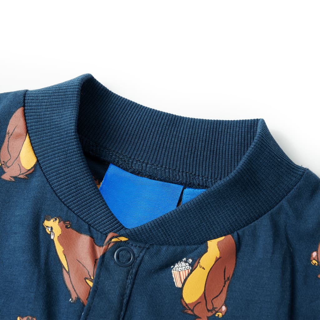 VidaXL børne onesie 140 blå