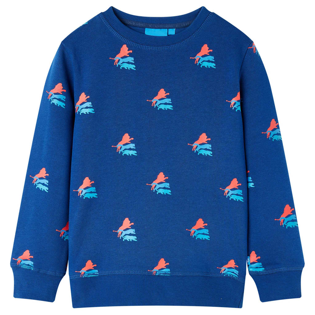 VidaXL Børnetrøje 92 mørkeblå