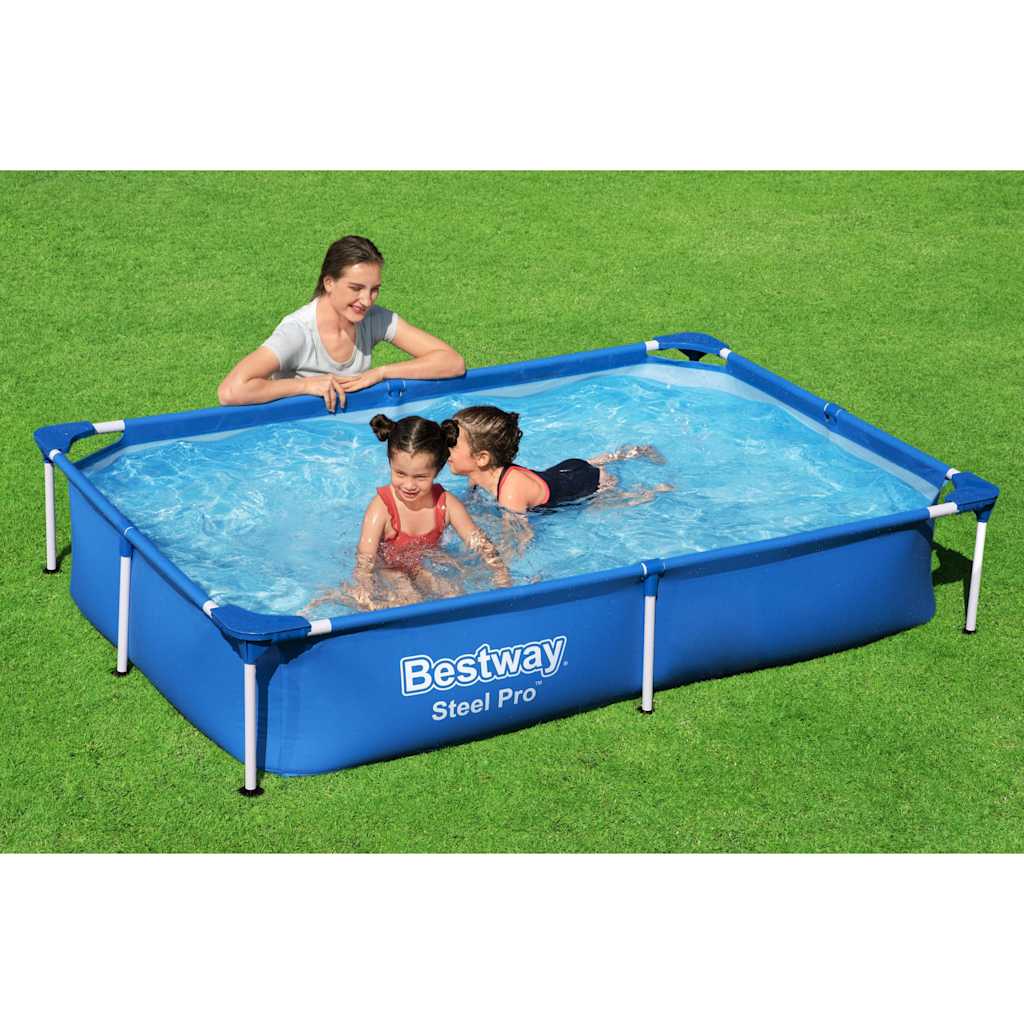 Bestway steel pro swimmingpool 221x150x43 cm