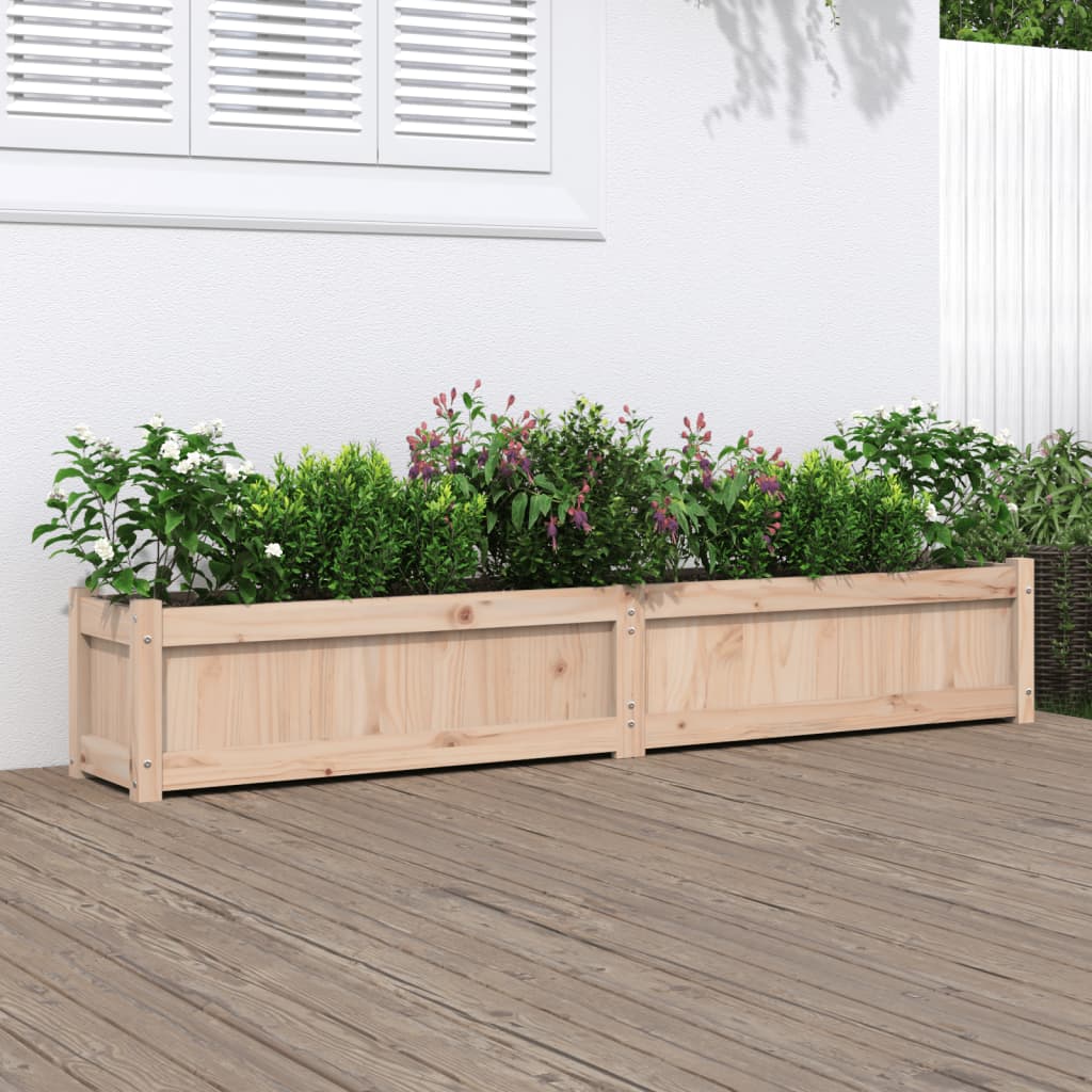 Vidaxx plantekasse 180x31x31 cm massivt fyrretræ