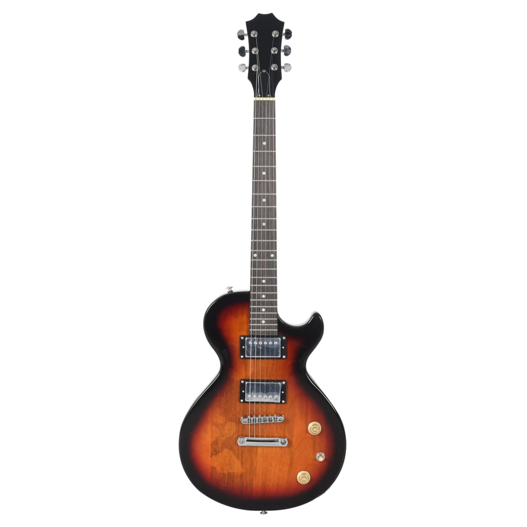 Vidaxl guitar for begyndere elektrisk med taske 4 4 39 sort