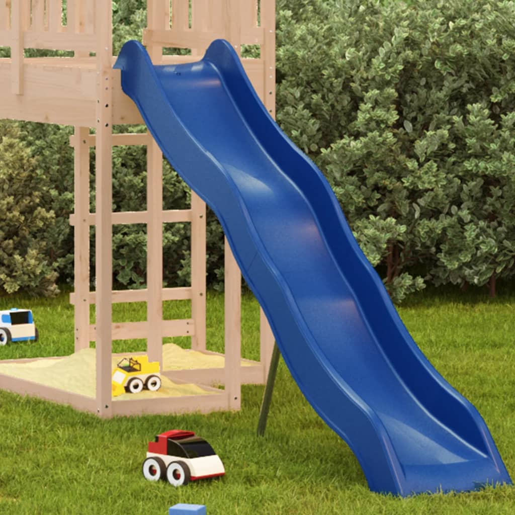 VidaXL Slide 210x40 cm polypropylen blå