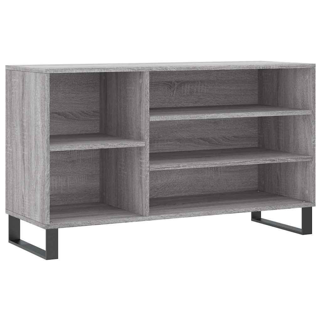 VidaXL skoskab 102x36x60 cm konstrueret træ sonoma grå