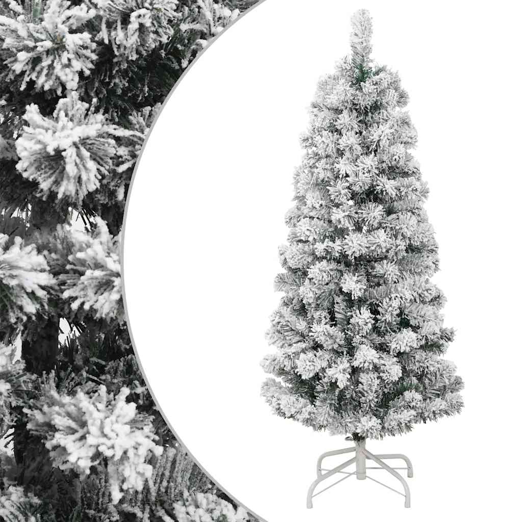Vidaxx kunstigt juletræ med hængsler og sne 150 cm
