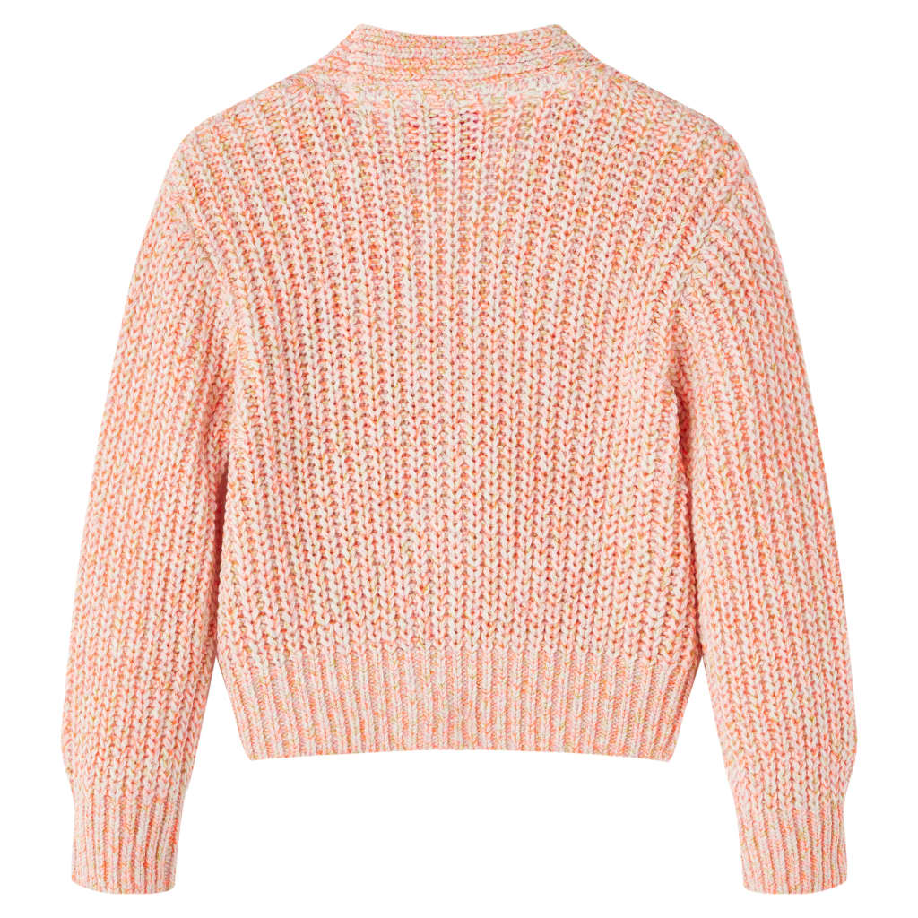VidaXL Børnecardigan strikket 92 blandet pink