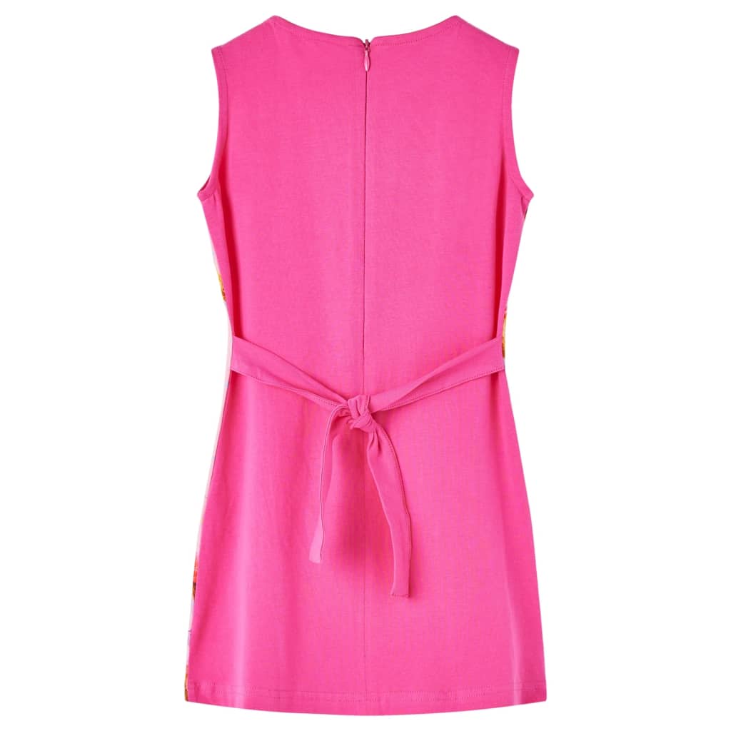 VidaXL børnekjole 128 lys pink