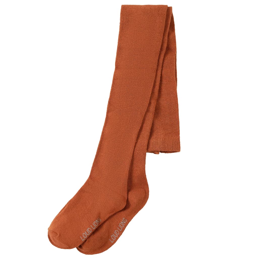 VidaXL børnetights 104 cognac farvet
