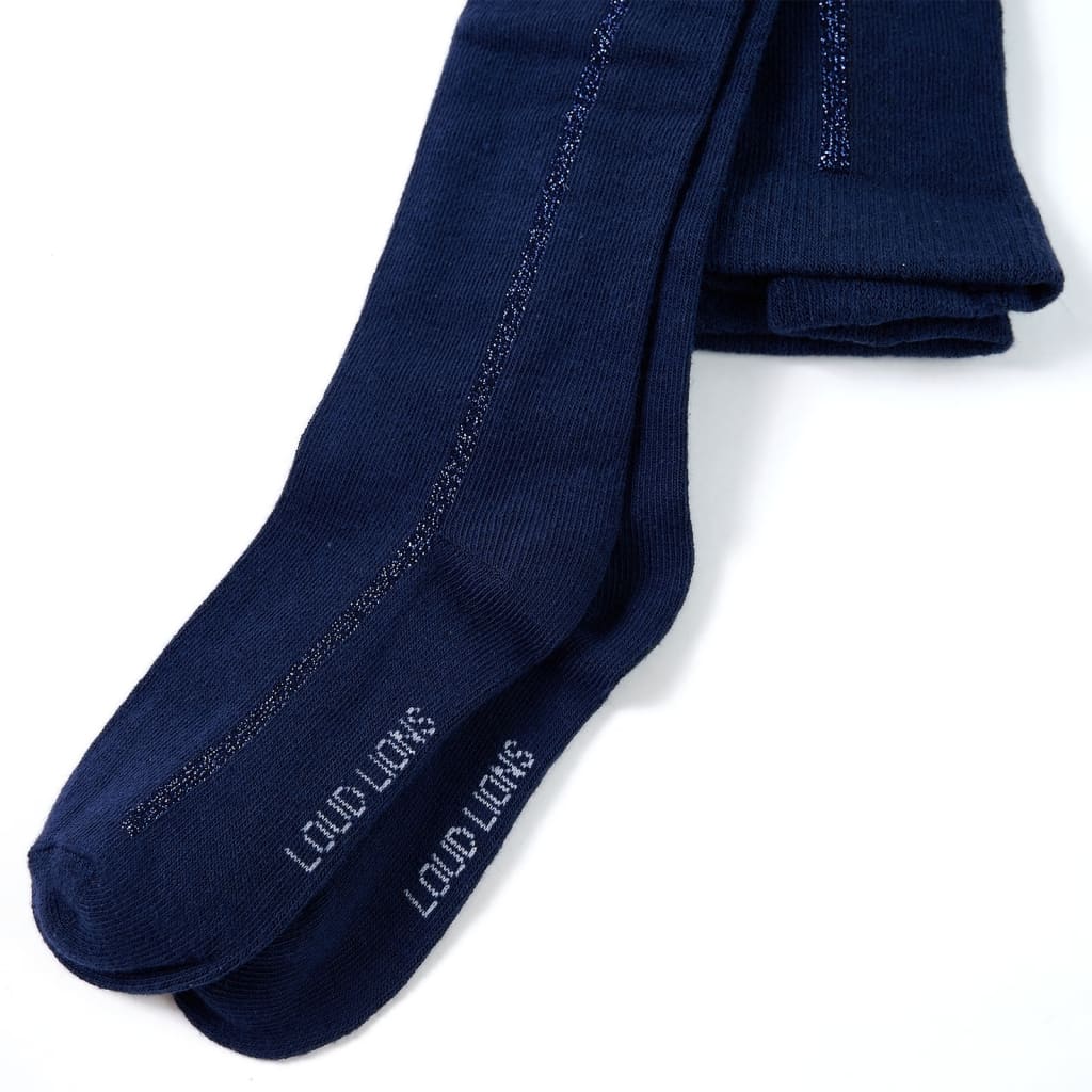 VidaXL børnetights 104 marineblå