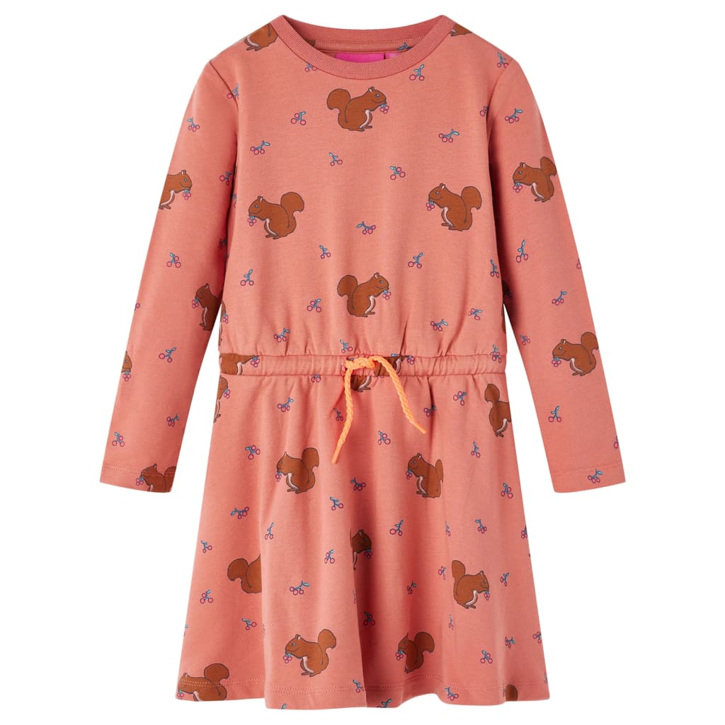 VidaXL Børne kjole 140 gammel pink
