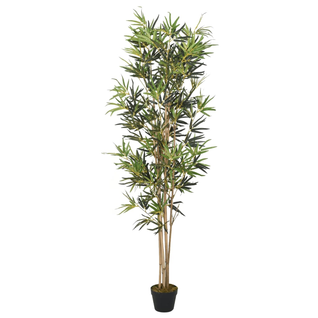 Vidaxl kunstplant bamboe 1104 bladeren 180 cm grøn