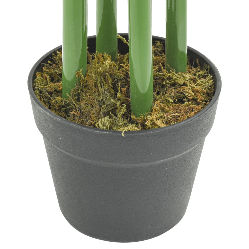 VidaXL kunstig plante bambus 384 blade 120 cm grøn