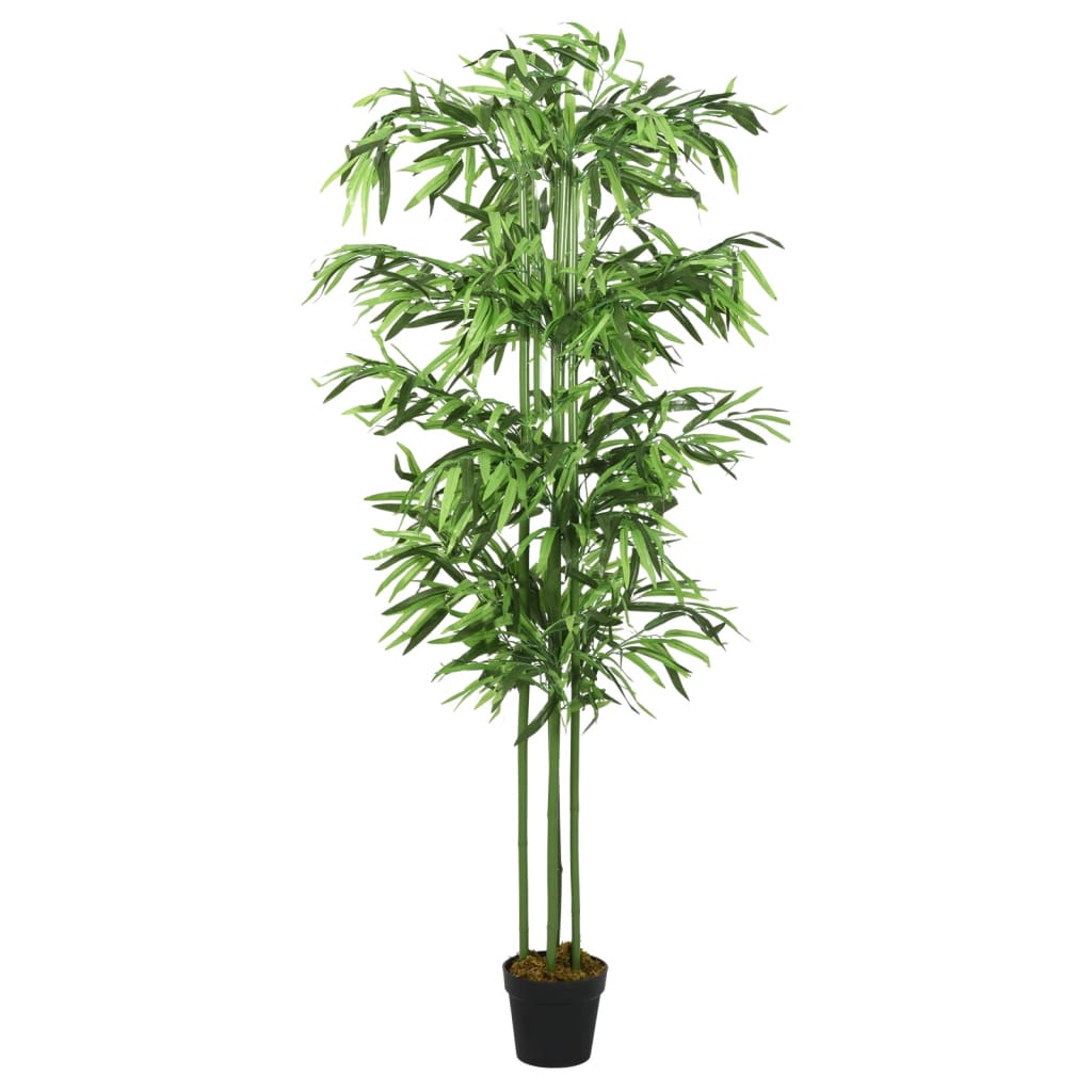 Vidaxx kunstig plante bambus 576 blade 150 cm grønne