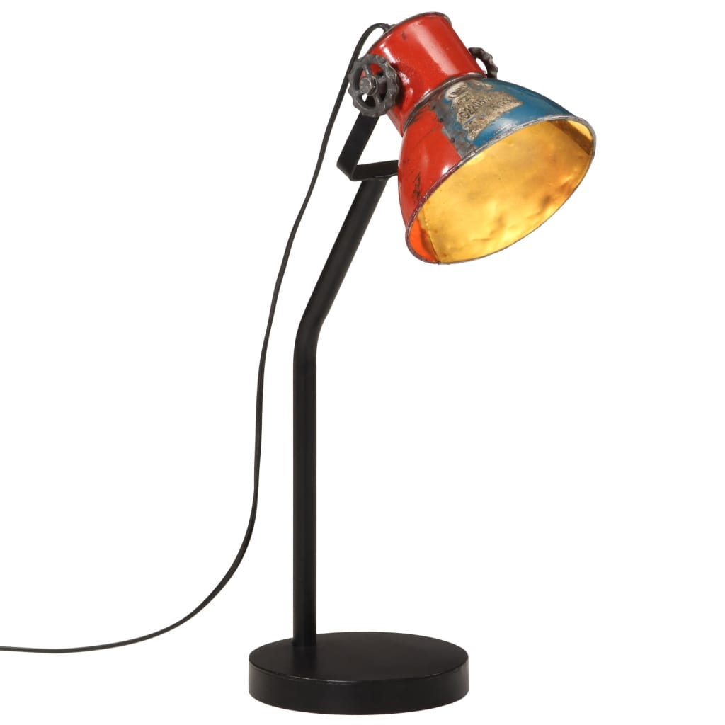 Vidaxx skrivebordslampe 25 w e27 17x17x60 cm flerfarvet
