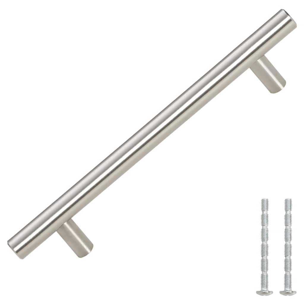 Vidaxx håndtag 10 stk 128 mm rustfrit stål sølvfarvet