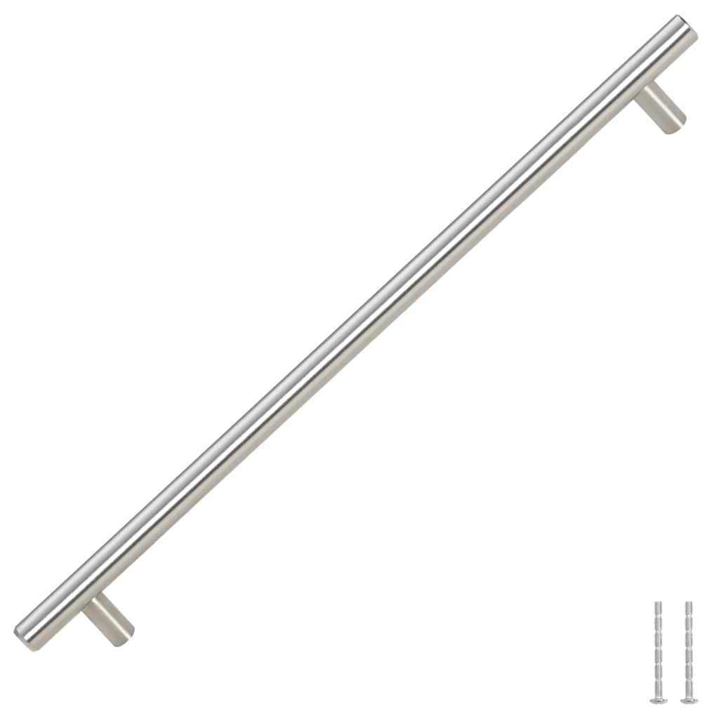 VidaXL håndtag 5 stk 320 mm rustfrit stål sølvfarvet