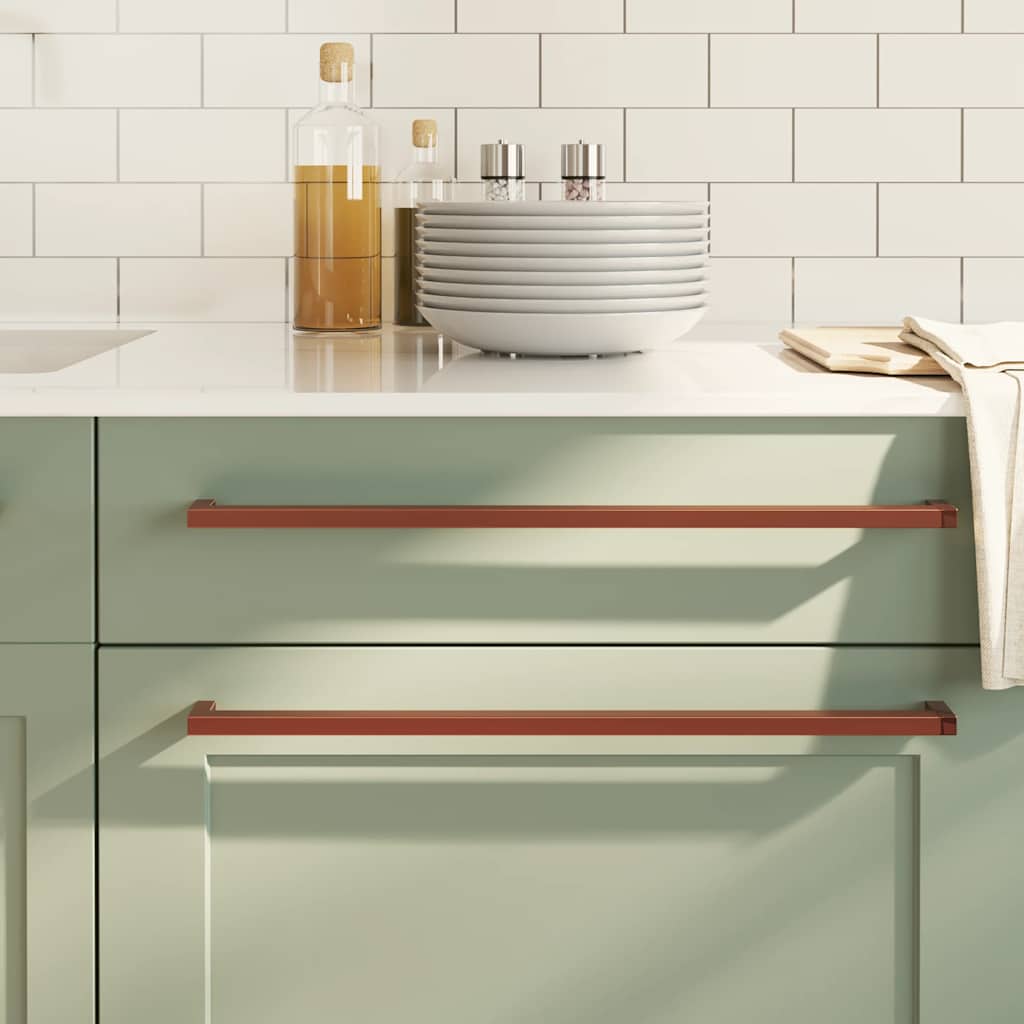 VidaXL håndtag 5 stk 480 mm rustfrit stål bronzefarvet