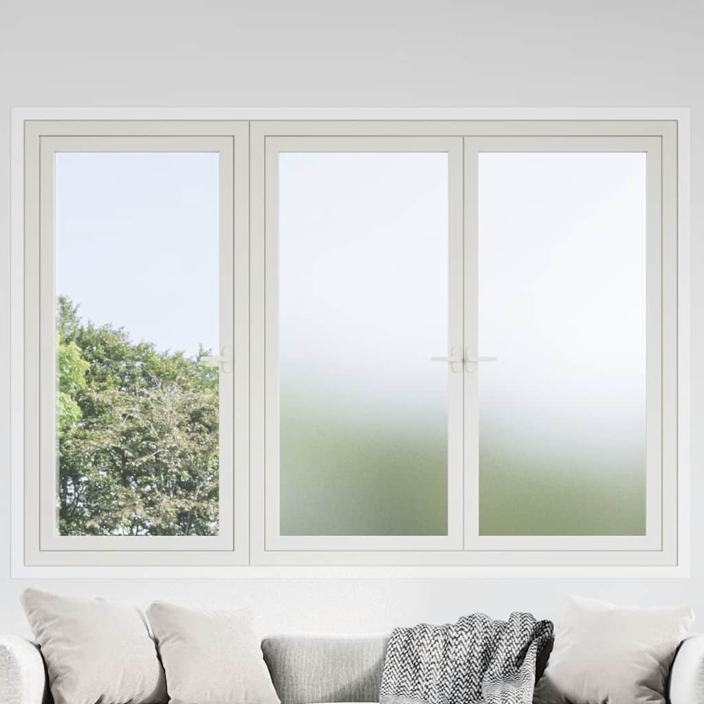 VidaXL Vinduesfilm mat PVC hvid