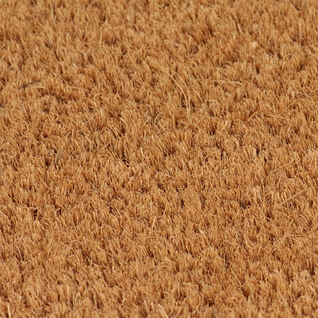 Vidaxx dørmåtter 5 stk 40x60 cm tuftet kokosfiber natur