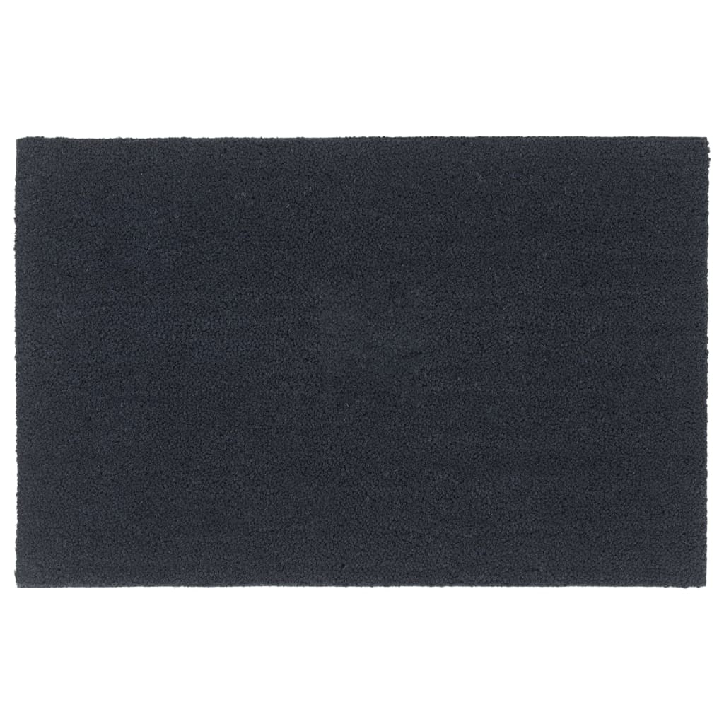 VidaXL Dørmåtte 65x100 cm tuftet kokosfiber mørkegrå