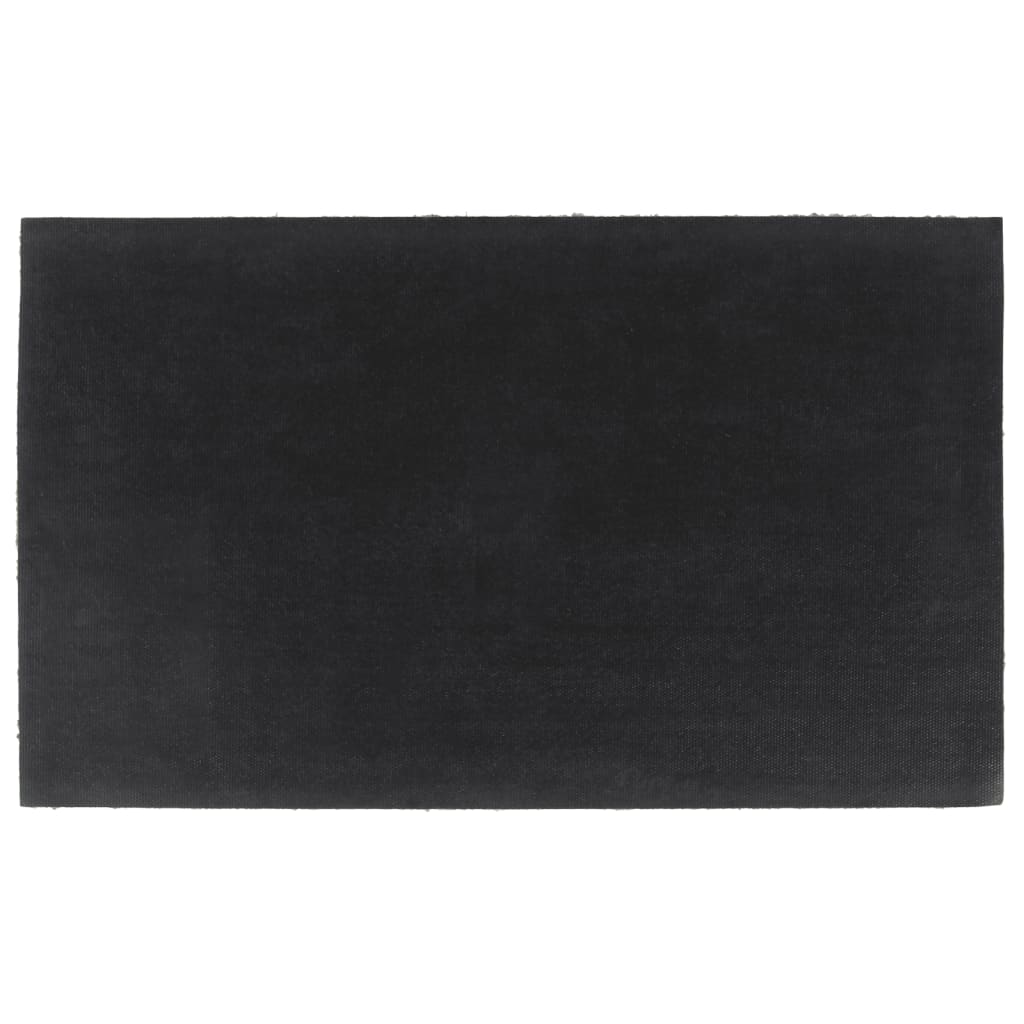 Vidaxx dørmåtte 45x75 cm tuftet kokosfiber natur